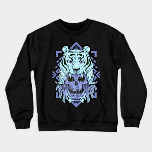 Tiger Head Skull V.4 Crewneck Sweatshirt